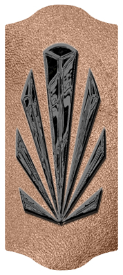 DARAY-C-602-BK-SH-BZ Black Sunburst Shimmer Bronze